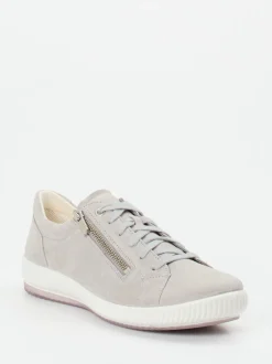 Legero – Sneaker aus Veloursleder hellgrau