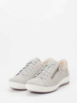 Legero – Sneaker aus Veloursleder hellgrau