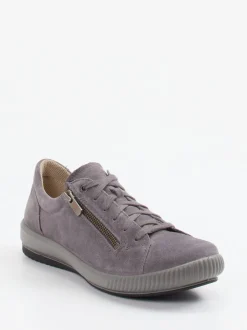 Legero – Sneaker aus Veloursleder in Grau