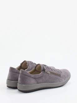 Legero – Sneaker aus Veloursleder in Grau