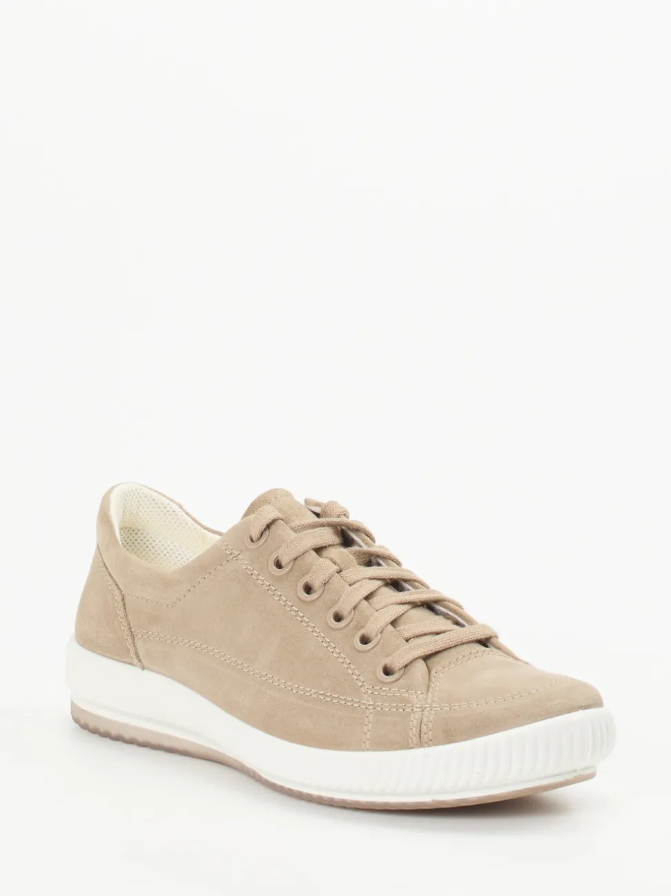 Legero – Sneaker aus Veloursleder in Sandbeige