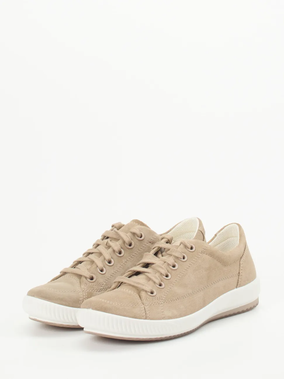 Legero – Sneaker aus Veloursleder in Sandbeige