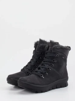 Legero – Stiefelette aus Veloursleder anthrazit