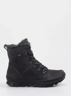 Legero – Stiefelette aus Veloursleder anthrazit