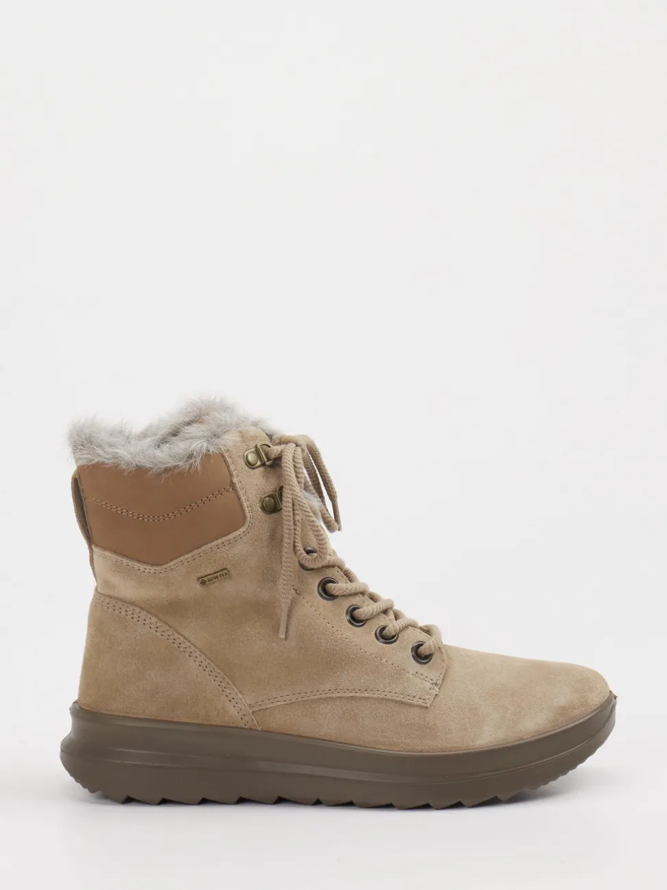 Legero – Stiefeletten aus Leder beige