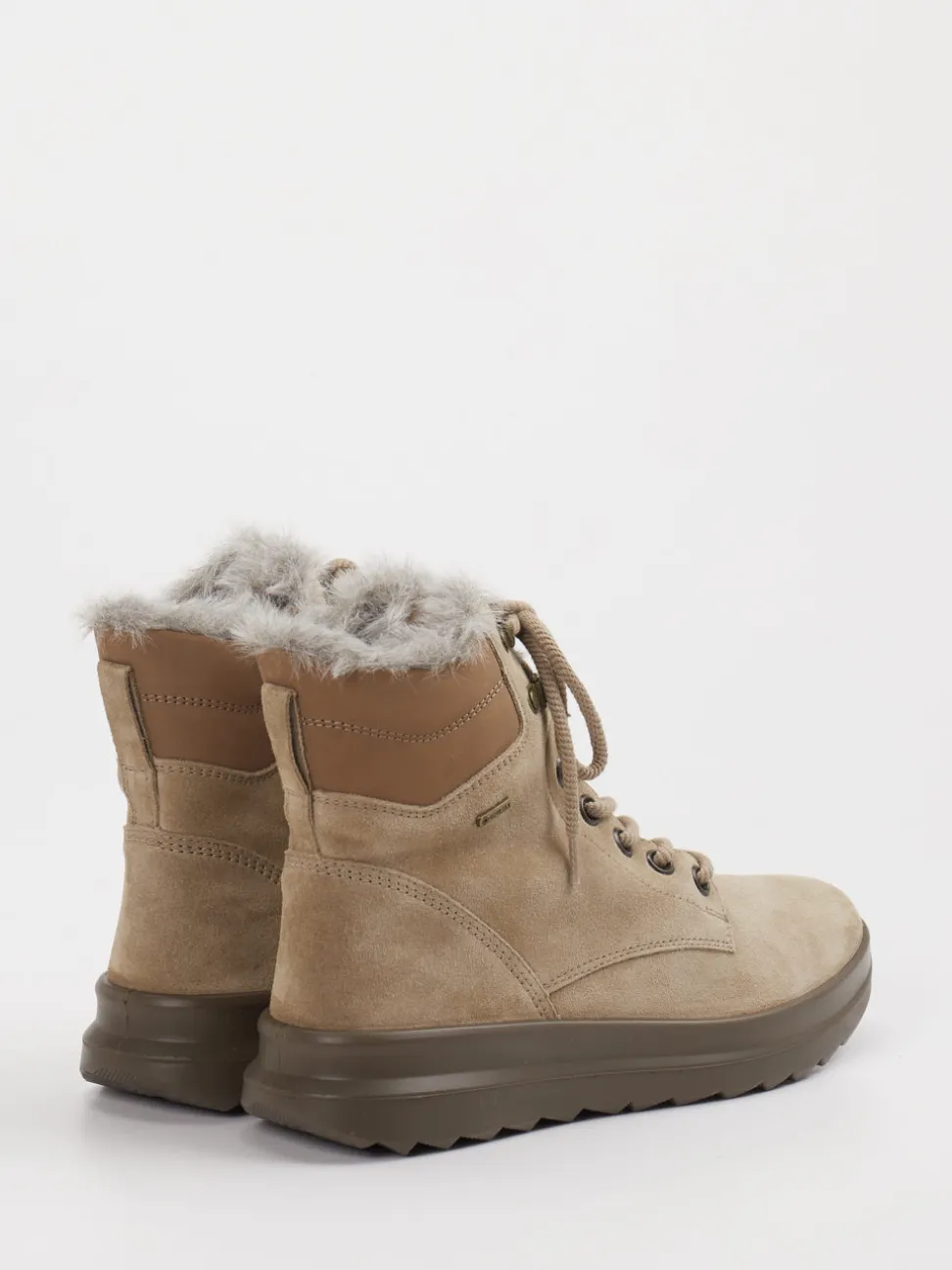 Legero – Stiefeletten aus Leder beige