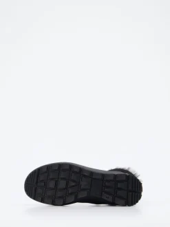 Legero – Winterboots aus Leder und Nylon Schwarz