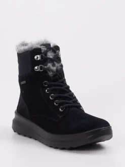 Legero – Winterboots aus Veloursleder mit Kunstfell