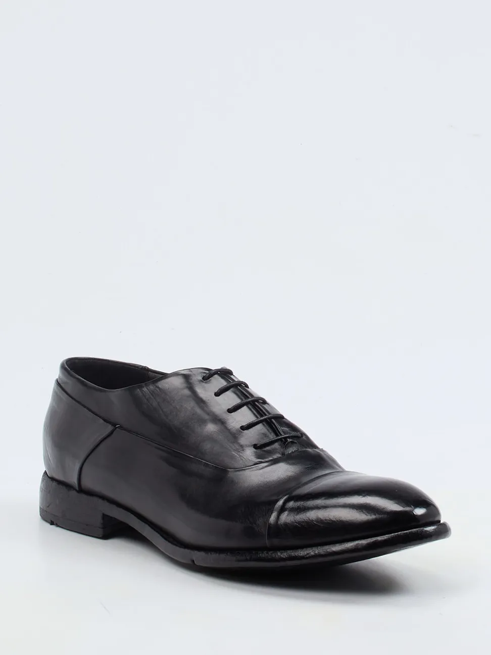 Lemargo – Captoe Oxford aus Kalbleder schwarz