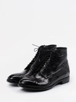 Lemargo – Captoe-Stiefelette aus Kalbleder schwarz