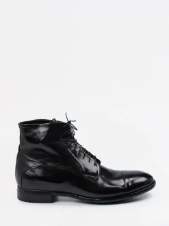 Lemargo – Captoe-Stiefelette aus Kalbleder schwarz
