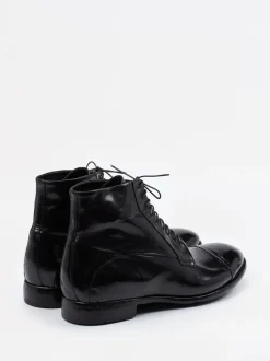 Lemargo – Captoe-Stiefelette aus Kalbleder schwarz