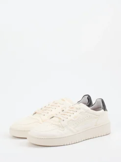Lemargo – Low-Top-Sneaker aus Hirschleder Cremeweiß