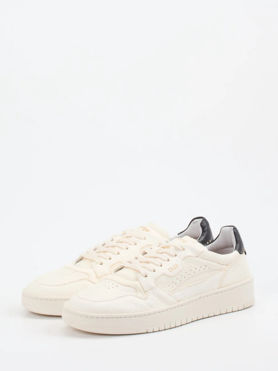 Lemargo – Low-Top-Sneaker aus Hirschleder Cremeweiß