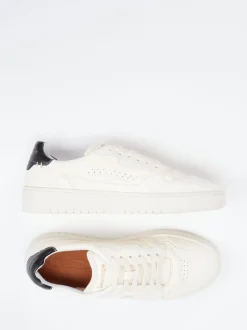 Lemargo – Low-Top-Sneaker aus Hirschleder Cremeweiß