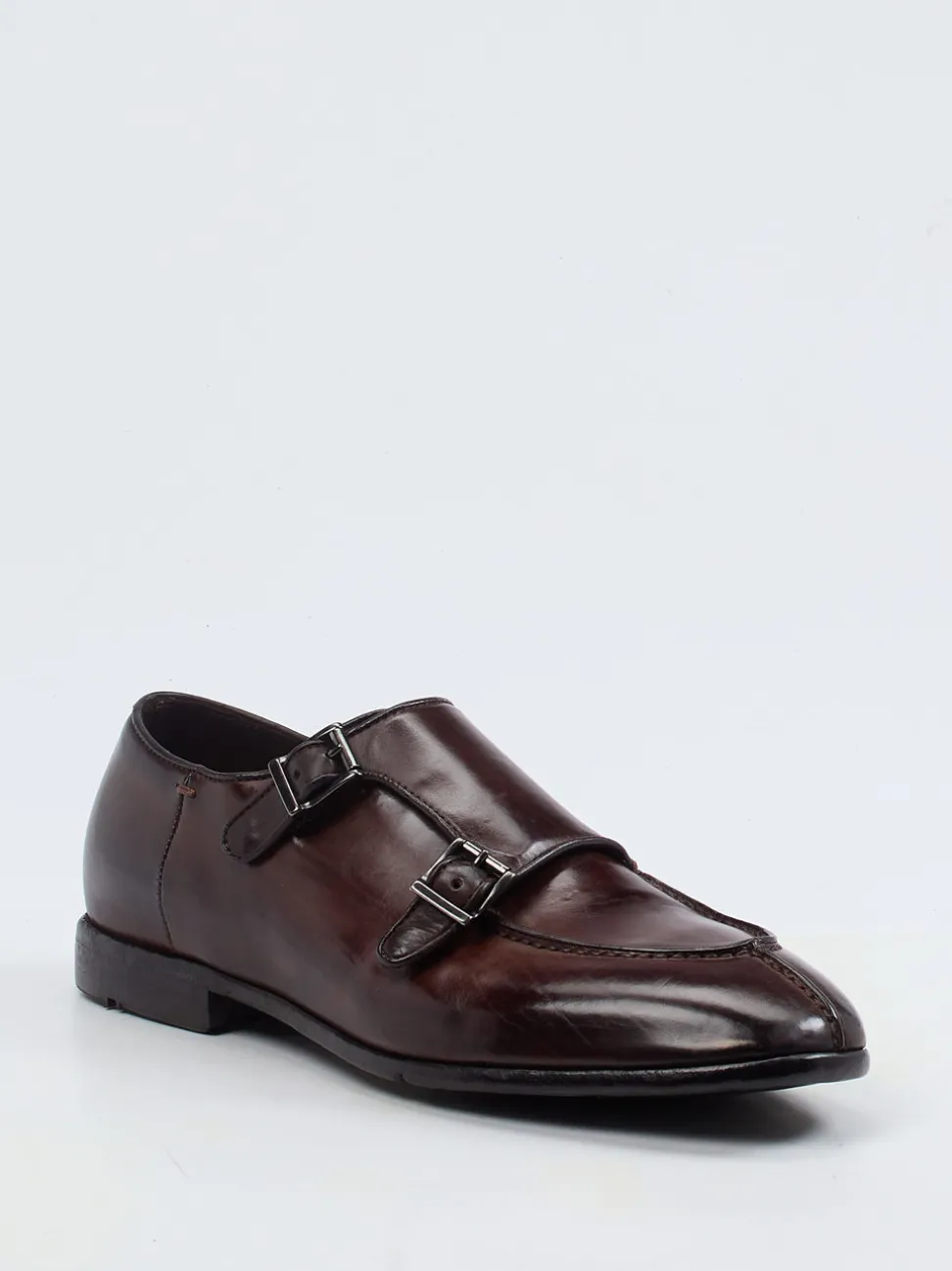 Lemargo – Monkstrap-Halbschuh aus Kalbleder Dunkelbraun