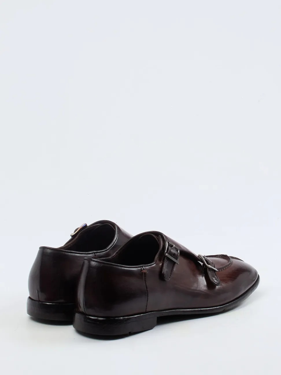 Lemargo – Monkstrap-Halbschuh aus Kalbleder Dunkelbraun
