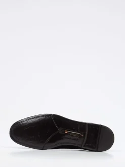 Lemargo – Monkstrap-Halbschuh aus Kalbleder Dunkelbraun