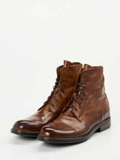 Lemargo – Schnürboots aus Büffelleder braun