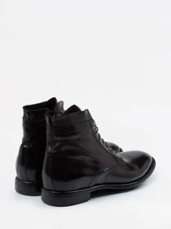 Lemargo – Schnürboots aus Känguruleder dunkelbraun