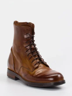 Lemargo – Schnürstiefel aus Büffelleder in Braun