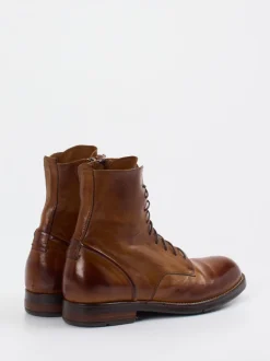 Lemargo – Schnürstiefel aus Büffelleder in Braun