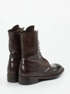 Lemargo – Schnürstiefel aus Büffelleder Dunkelbraun