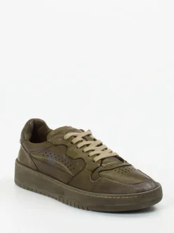 Lemargo – Sneaker aus Hirschleder in Olivgrün