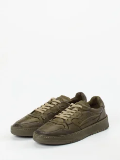 Lemargo – Sneaker aus Hirschleder in Olivgrün