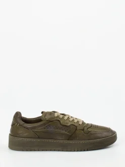 Lemargo – Sneaker aus Hirschleder in Olivgrün