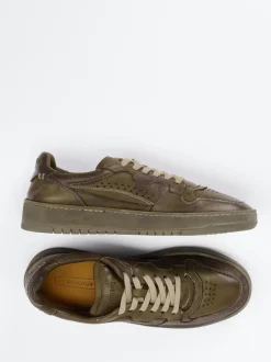 Lemargo – Sneaker aus Hirschleder in Olivgrün
