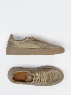 Lemargo – Sneaker aus Hirschleder in Bronzegold
