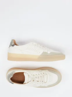 Lemargo – Sneaker aus Hirschleder in Cremeweiß