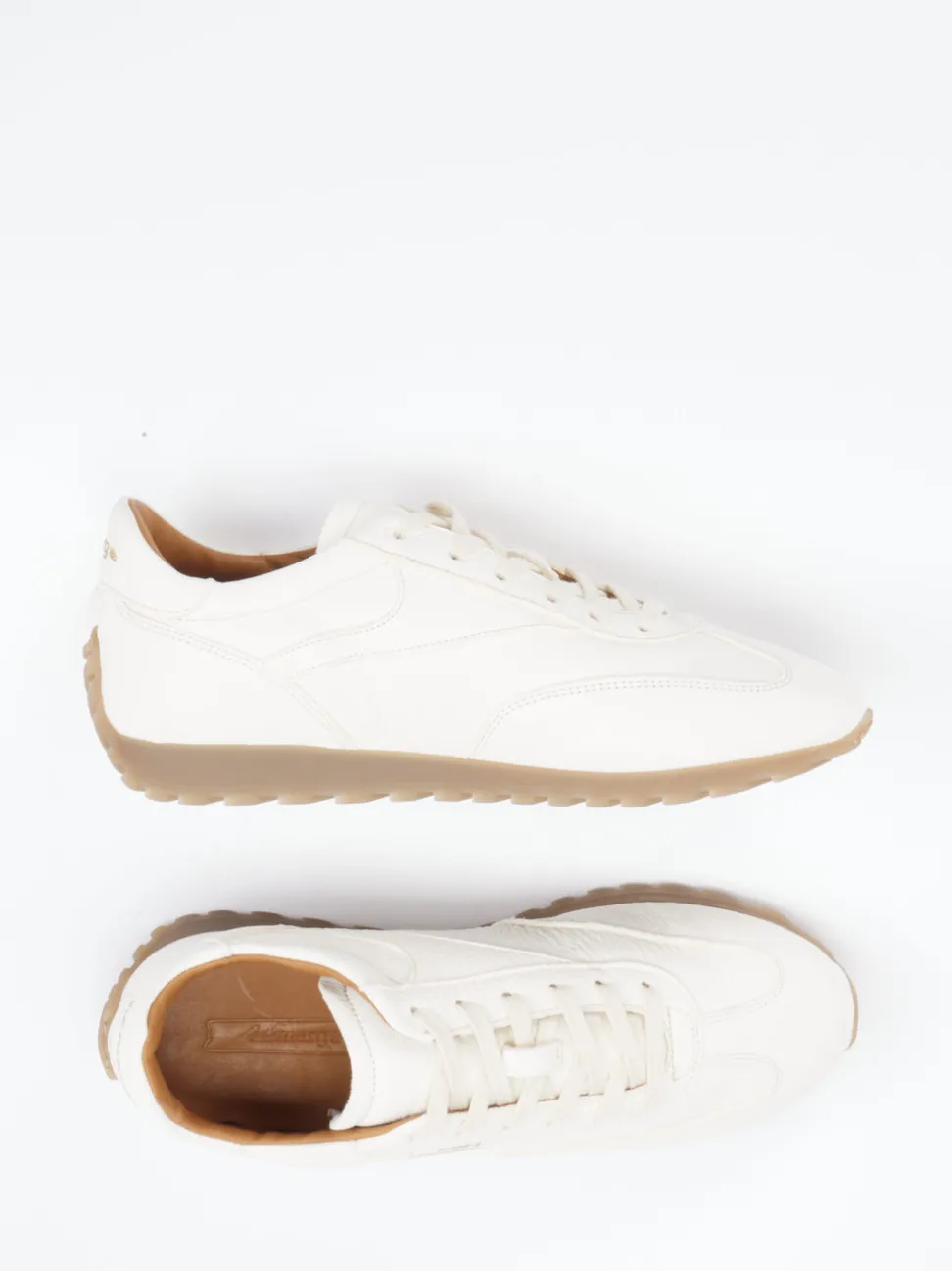 Lemargo – Sneaker aus Hirschleder cremeweiß