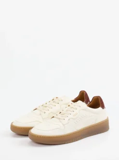 Lemargo – Sneaker aus Hirschleder cremeweiß