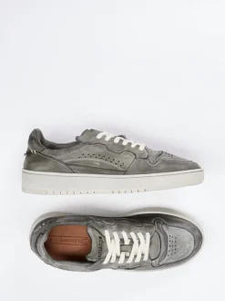 Lemargo – Sneaker aus Hirschleder in Schiefergrau