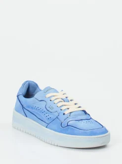 Lemargo – Sneaker aus Hirschleder in Himmelblau