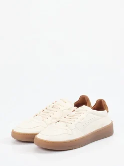 Lemargo – Sneaker aus Hirschleder in Cremeweiß