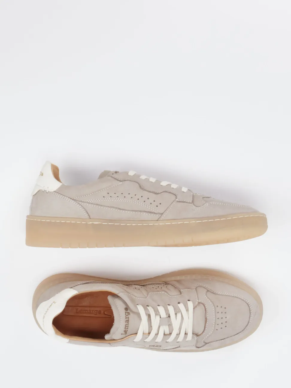 Lemargo – Sneaker aus Leder in Taupe
