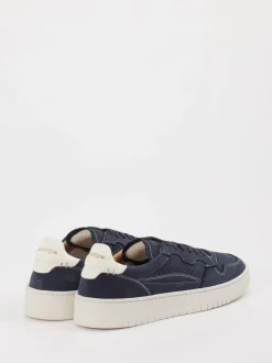 Lemargo – Sneaker aus Leder in Dunkelblau
