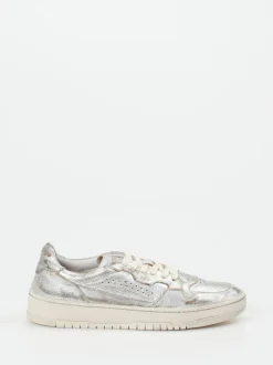 Lemargo – Sneaker aus Metallicleder silberfarben