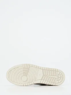 Lemargo – Sneaker aus Metallicleder silberfarben