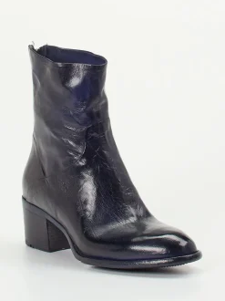 Lemargo – Stiefelette aus Büffelleder Dunkelblau