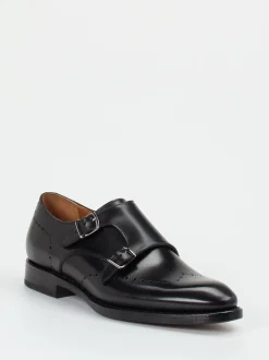 Lendvay & Schwarcz – Monkstrap aus Kalbleder schwarz