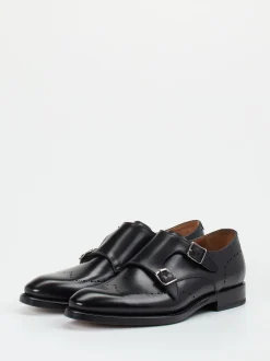 Lendvay & Schwarcz – Monkstrap aus Kalbleder schwarz