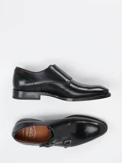 Lendvay & Schwarcz – Monkstrap aus Kalbleder schwarz