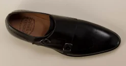 Lendvay & Schwarcz – Monkstrap aus Kalbleder schwarz
