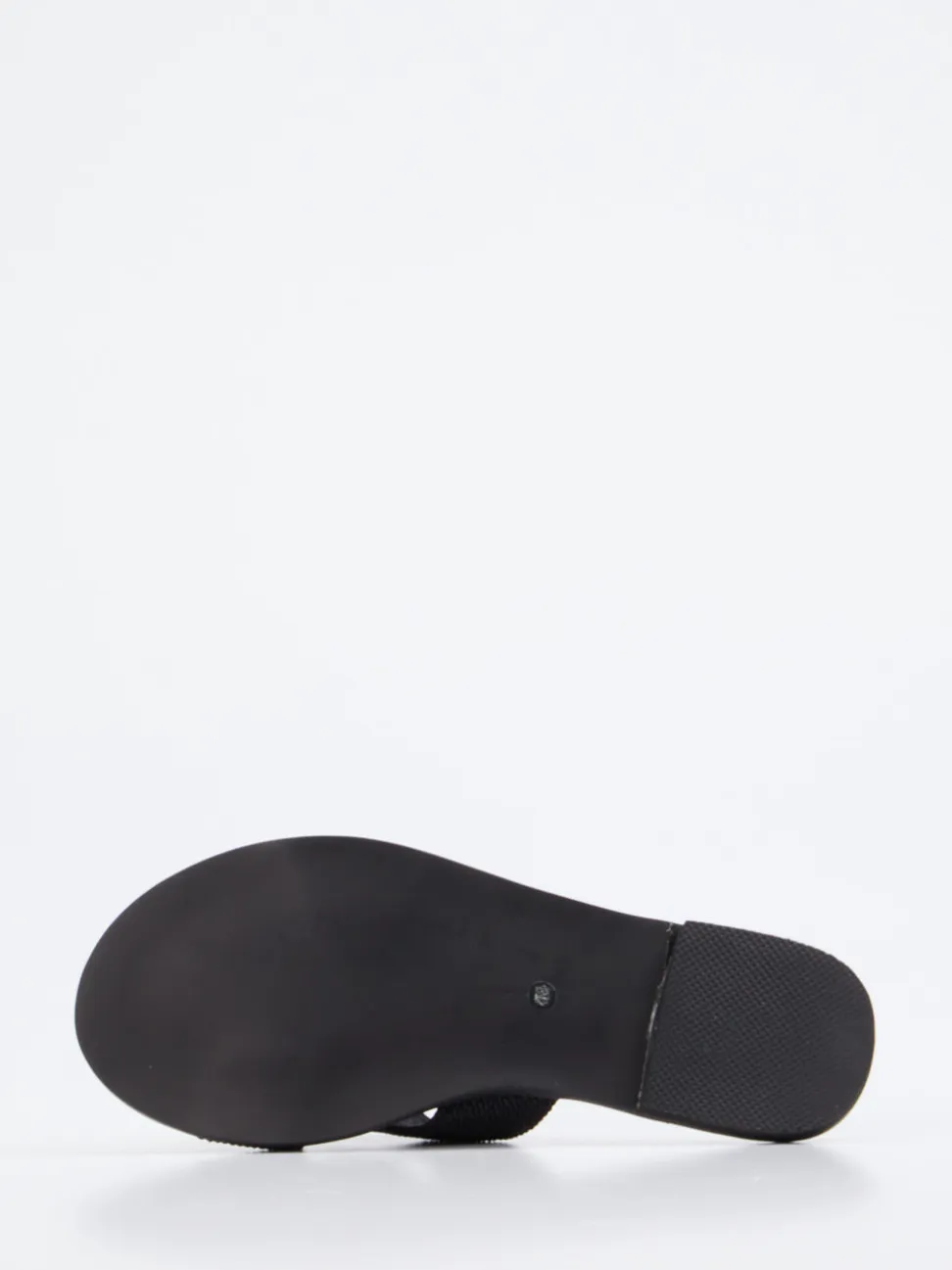 Lisa&Jo – Pantolette aus Textil in Schwarz