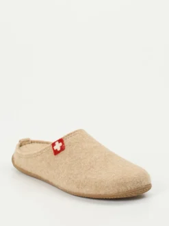 Living Kitzbühel – Filzpantoffel aus Wolle beige
