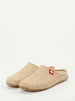 Living Kitzbühel – Filzpantoffel aus Wolle beige